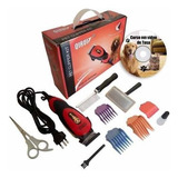Tosquiadeira Pet Profissional Cães E Gatos110kit Completo