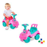 Totokinha Infantil Andador Motoca Bebê Rosa