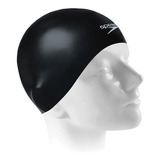 Touca De Natação Cabelos Volumosos Speedo Preto Tamanho Unico