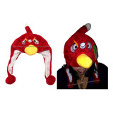 Touca De Pelúcia Red Angry Birds Vermelho Inverno