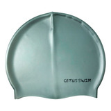 Touca De Silicone Para Natação Cetus Cor Cinza