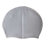Touca Natação Massageadora Ax Esportes Silicone Prata-oa337
