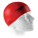 Touca Natação Silicone Lisa Speedo Flat Swim Cap C18009 Cor Vermelha Tamanho Único