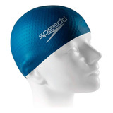 Touca Silicone Speedo Adulto Massage Unissex Cor Marinho Desenho Do Tecido Limpa Tamanho Universal