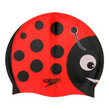 Touca Speedo Joaninha Infantil - Vermelho E Preto Tamanho Único