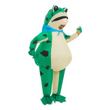 Traje Inflável De Sapo Para Modelagem De Animais Engraçados