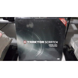 Traktor Scratch Control Vinyl Fluorescent Blue (1 Disco)