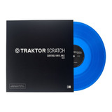 Traktor Scratch Time Code Vinyl Mk2-blue-pronta Entrega