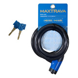 Tranca Cadeado Espiral Para Moto Fume - Maxtrava