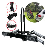 Transbike Engate Suporte P/ 2 Bikes Placa E Sinalizador Led