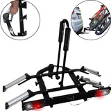 Transbike Engate Suporte P/ 2 Bikes Placa E Sinalizador Led