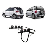 Transbike Suporte Para 3 Bikes Estepe P/ Ecosport Crossfox