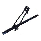 Transbike True De Teto Tipo Calha De Aço Preto Para Rack De Carro