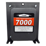 Transformador De Voltagem 7000va 4900w 110/220v E 220/110v Kitec