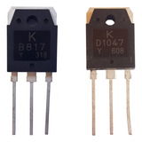 Transistor Par 2sd1047 2sb817 (1 Par) D1047 B817 Casado
