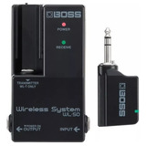 Transmissor E Receptor S/fio Boss Wl-50 Guitarra Original 