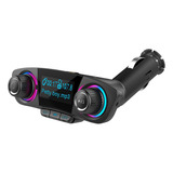 Transmissor Fm Bluetooth De Cabeça Dupla, Modulador, Rádio P