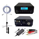 Transmissor Pra Rádio Fm 15w Kit Completo 
