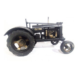 Trator Antigo Miniatura Decorativa 25 Cm