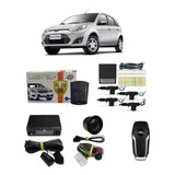 Trava Eletrica Ford Fiesta 4 Pts + Alarme E Chave Canivete