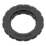 Trava Porca Freio Disco Center Lock Sm-rt10 Shimano De Bike Cor Preto