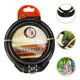 Trava Tranca Cadeado Corrente Bike Bicicleta Moto 1200mm