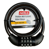 Trava Tranca Cadeado Grosso Bike Moto Segredo 950x10mm Noll