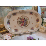 Travessa Antiga Porcelana Bavaria - Maravilhosa-
