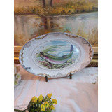 Travessa Antiga Porcelana Peixe- Linda-