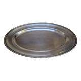 Travessa Bandeja Antiga Prata Wolff 90 Oval 37x25x3 Cm