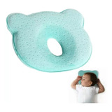 Travesseiro Bebê Plagiocefalia Posicional Anti Cabeça Chata 