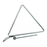 Triângulo Cromado 25cm X 8mm Phx Music - 79 Aço