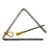 Triângulo Dolphin 15 Cm Metal Aço Instrumento Percussão Top