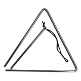 Triângulo Phoenix 25cm Aço Cromado Acompanha Baqueta