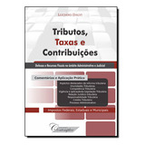 Tributos, Taxas E Contribuições, De Luciano Dalvi. Editora Contemplar, Capa Dura Em Português