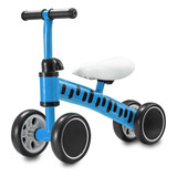 Triciclo Andador Equilíbrio Bike Balance Infantil Multmaxx Cor Azul