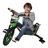 Triciclo Gira Gira Bike Infantil Carrinho Drift Traike Verde