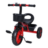 Triciclo Infantil Azul Rosa Ou Vermelho Velotrol Cesta Zippy