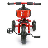 Triciclo Infantil Crianças C/ Cesto E Pedal Ferro 
