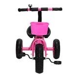 Triciclo Infantil Escolar Velotrol 80cm 763 Zippy Toys Cor Rosa