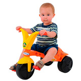 Triciclo Infantil Unisex Girafito - Cor Laranja Com Amarelo