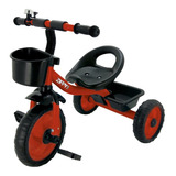 Triciclo Vermelho Com Cestinha E Buzina Zippy Toys