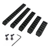 Trilho 22mm Picatinny 5 7 9 11 E 13 Slots P/ Aeg Keymod