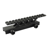 Trilho De Elevação P Acessórios Airsoft 20/22mm 13 Posições