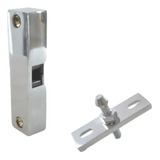 Trinco Com Castanha Metalico Cromado P/ Balcão E Geladeiras