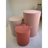 Trio De Capas Para Mesa Cilindros Varias Cores Veste Facil