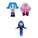 Trio Incrível: Pelúcias Inveja, Tédio E Vergonha