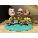 Trio Mini Craque Coca Cola Dunga Romário Ronaldo Fenômeno