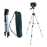 Tripé Câmera Fotográfica Filmadora 1,3m Alumínio + Bolsa