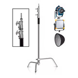 Tripé De Iluminação Century Base C-stand 330cm Inox 30kg